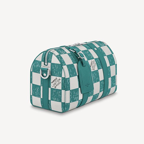 ルイヴィトン ショルダーバッグ 偽物 シティキーポル ダミエ 緑 N50076